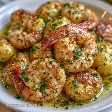Sheet Pan Shrimp Potatoes in 40 Minutes Recipe Card