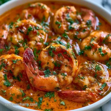Shrimp Masala with Coconut Milk: 30 Min Recipe Card