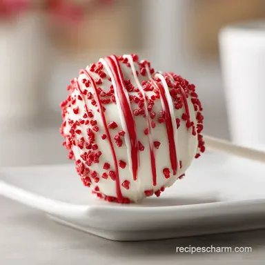 Love at First Bite Cake Pops for 25 Servings Recipe Card