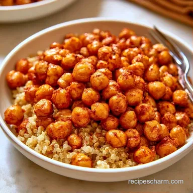 Vegetarian Protein Bowl for 4 Servings Recipe Card