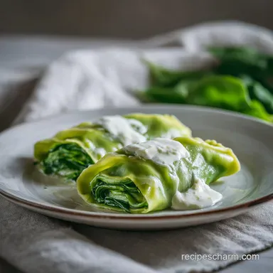 Zucchini Ravioli Recipe: Spinach Ricotta