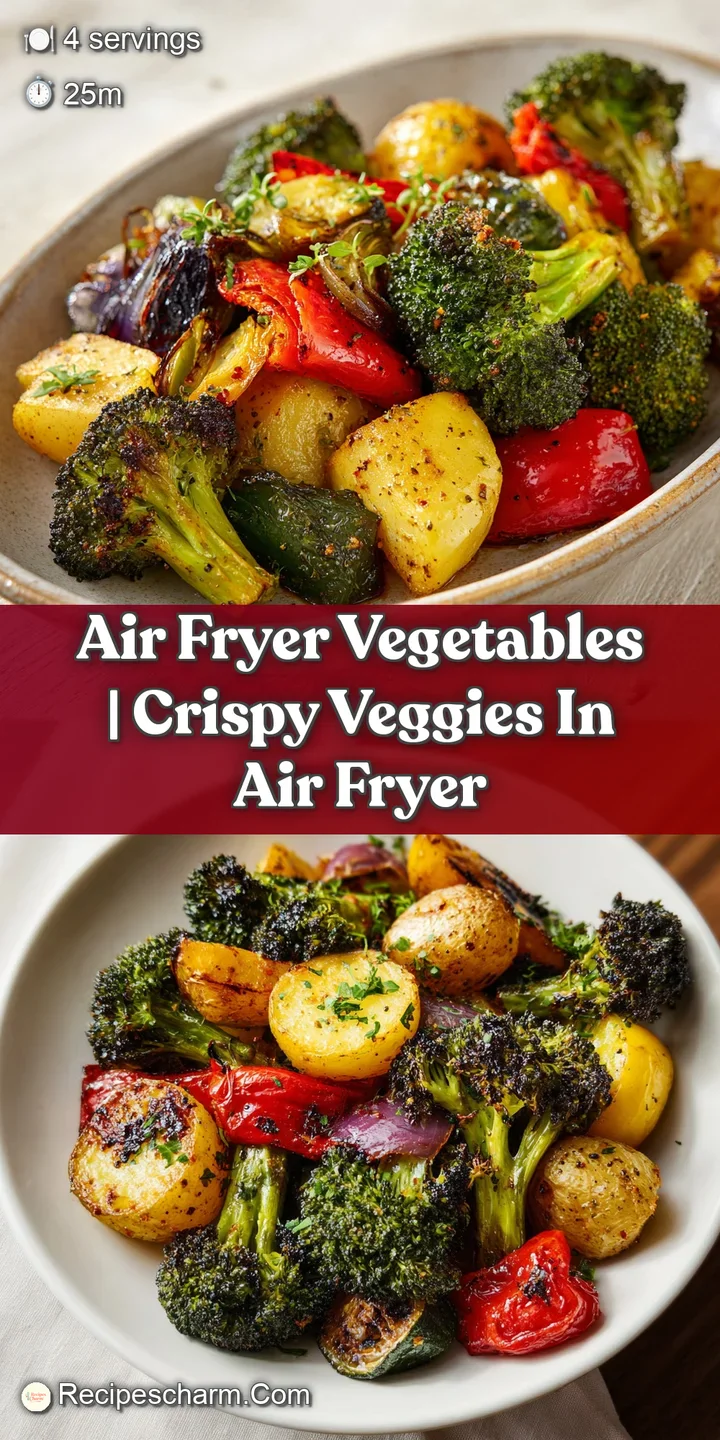 Close-up of glistening, tender roasted carrots and zucchini with caramelized edges and a light dusting of sea salt.