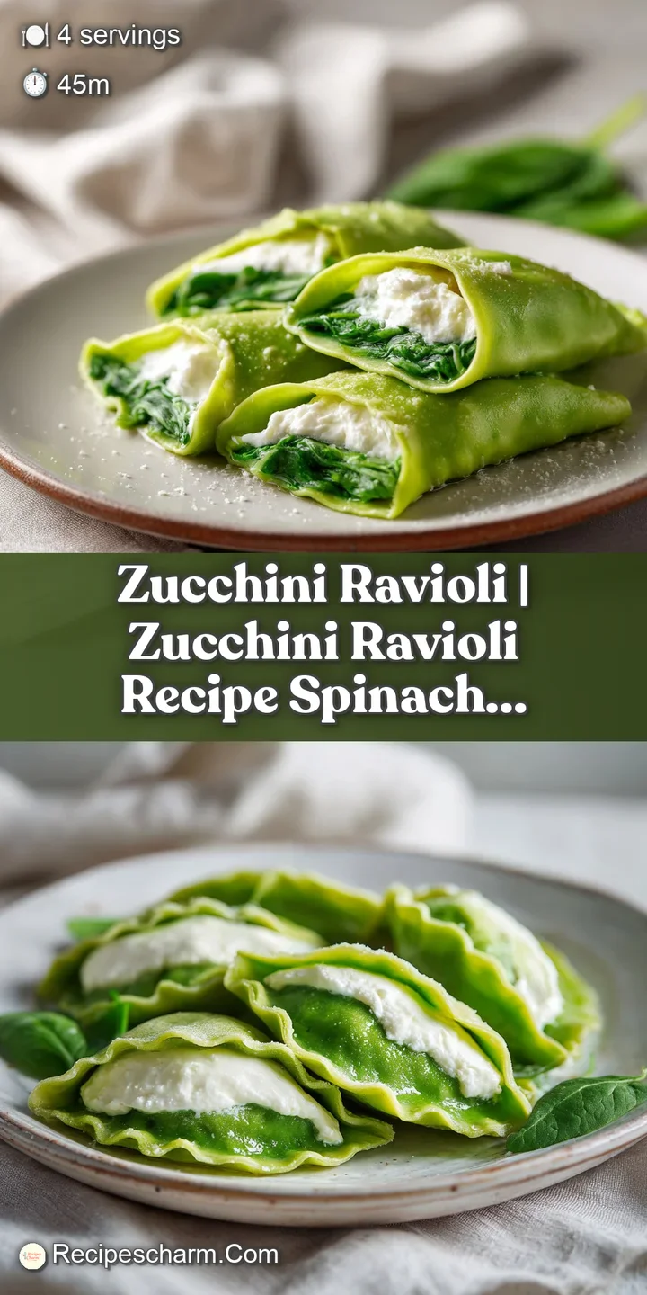 Macro shot of a creamy white cheese filling inside thin green slices, glistening with a buttery gold sauce.
