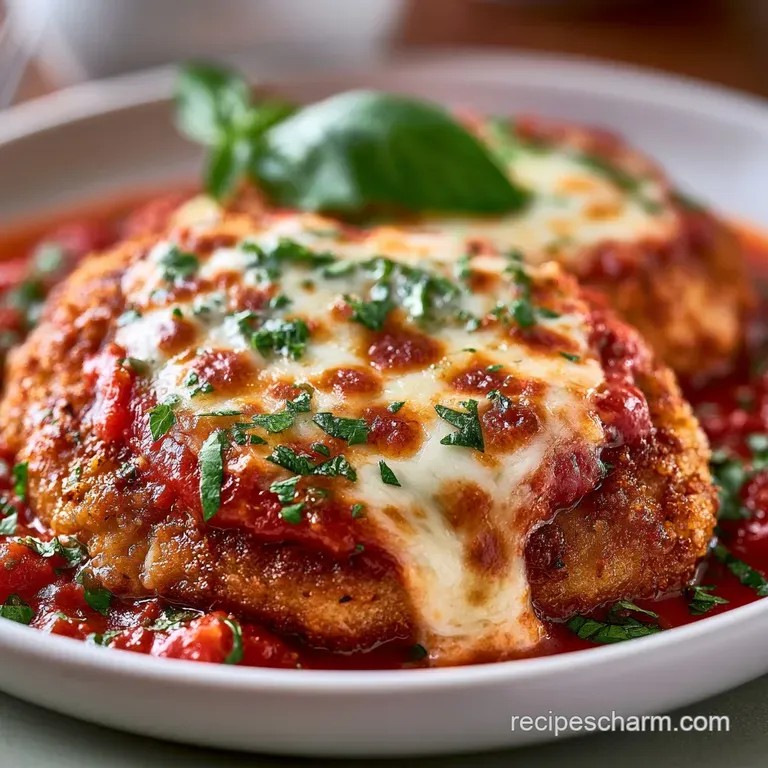 Air Fryer Chicken Parmesan: Crispy and Golden