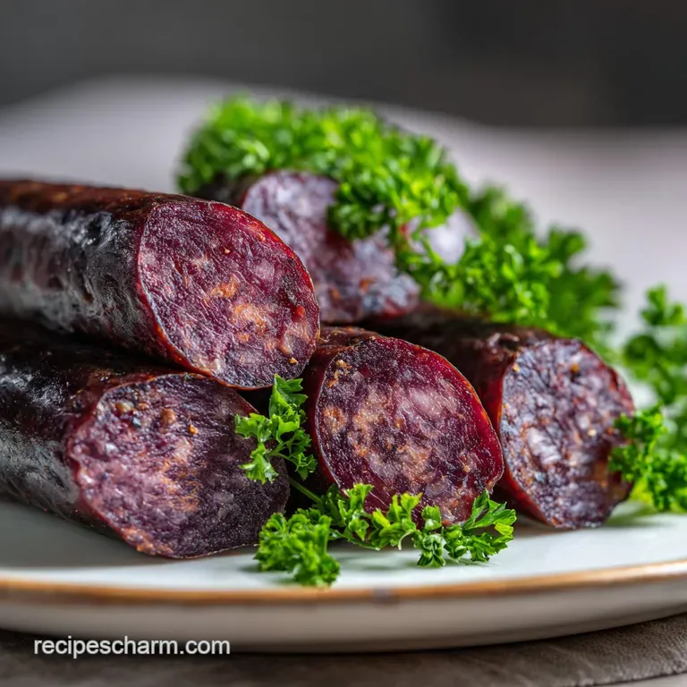 Traditional Blood Sausage Recipe for 10