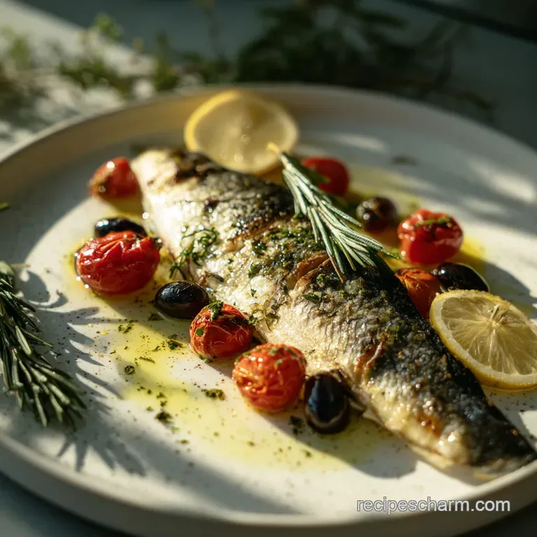 Crispy Skin Branzino Fillet Recipe