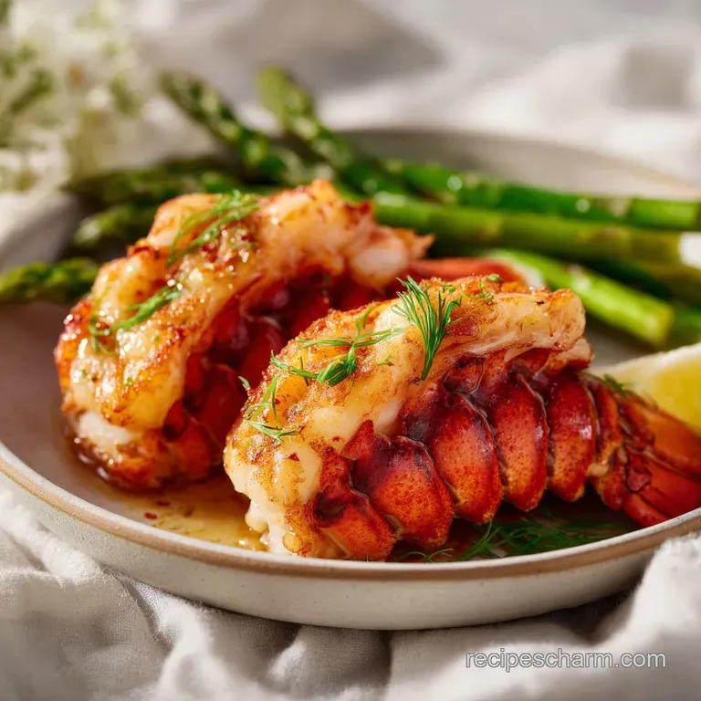 Butter Poached Lobster Tails Recipe