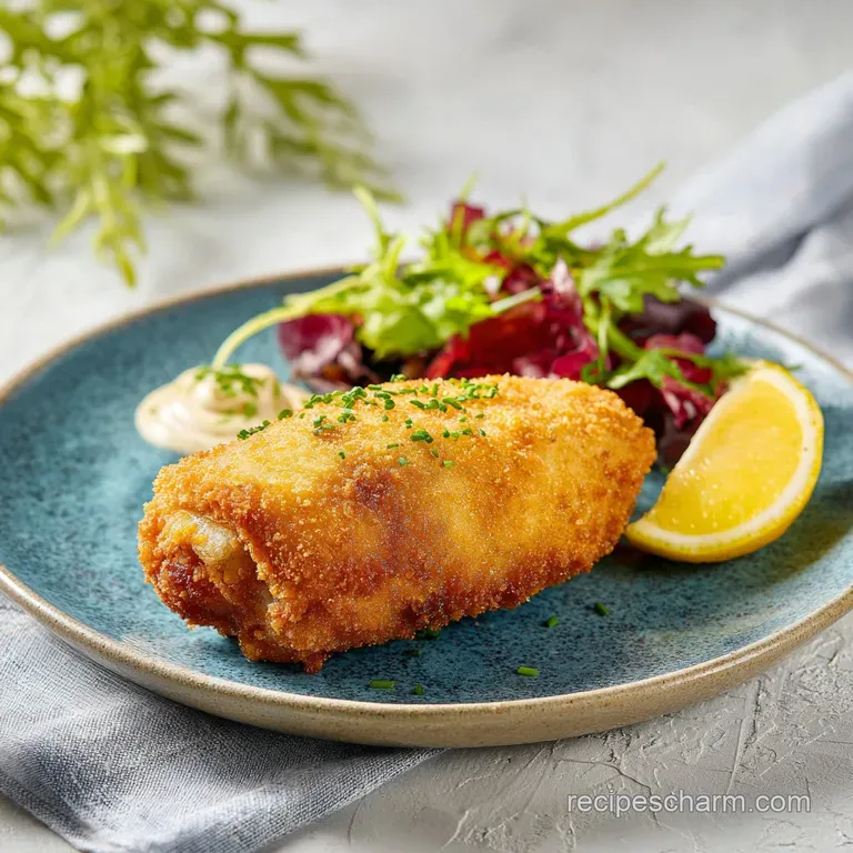 Classic Chicken Kiev: Garlic Butter Stuffed Chicken