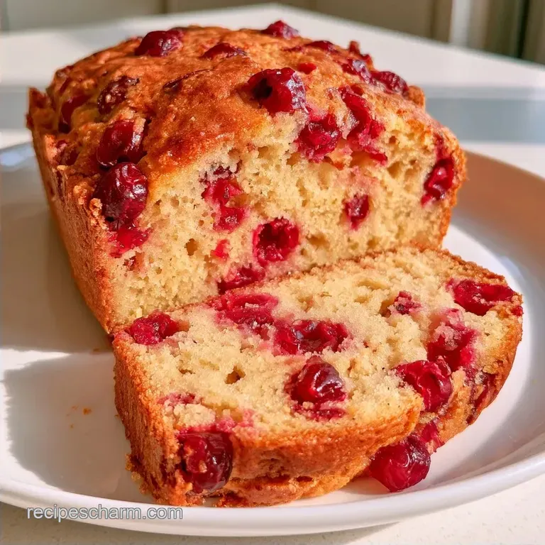 Cranberry Birthday Cake with Orange Zest