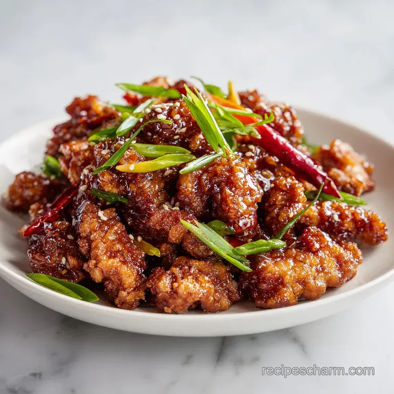 Mongolian Chicken: Crispy and Savory
