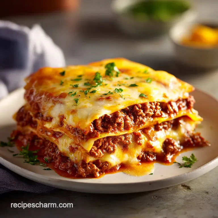 Crockpot Lasagna Recipe: Hearty and Cheesy