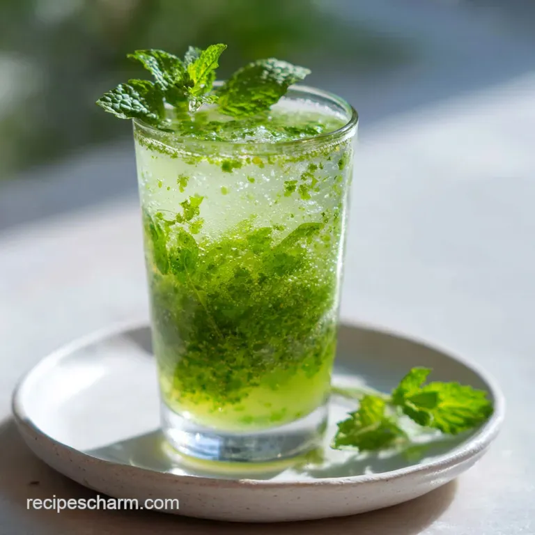 Unique Spring Cocktail Recipe with Elderflower Mint