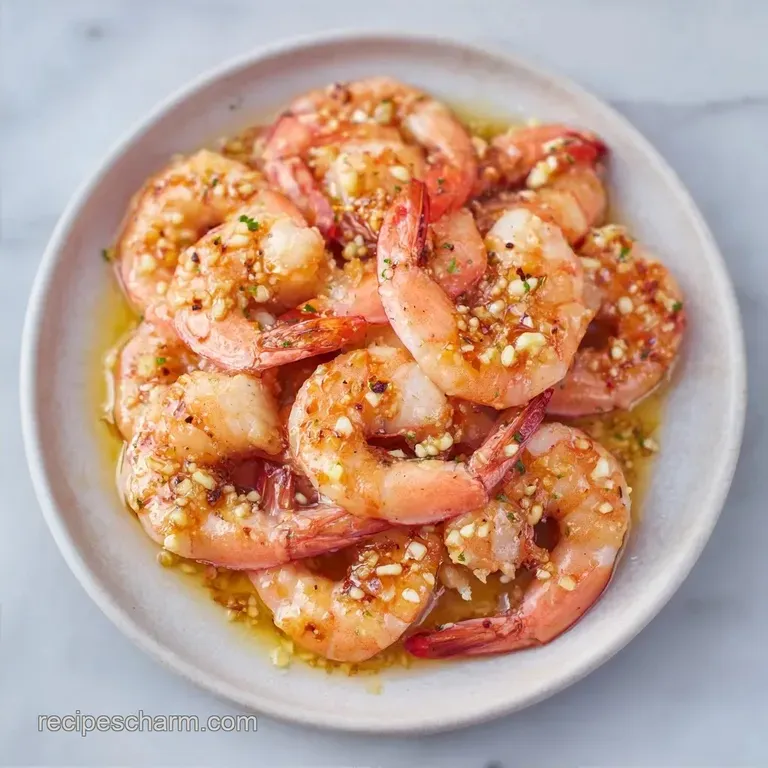 Garlic Butter Saut&eacute;ed Shrimp: Tender and Golden