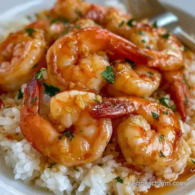 One-Pot Garlic Butter Shrimp Rice