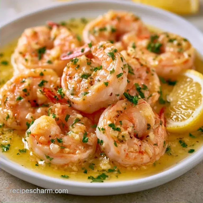 Shrimp Scampi: Garlic Butter and Zesty