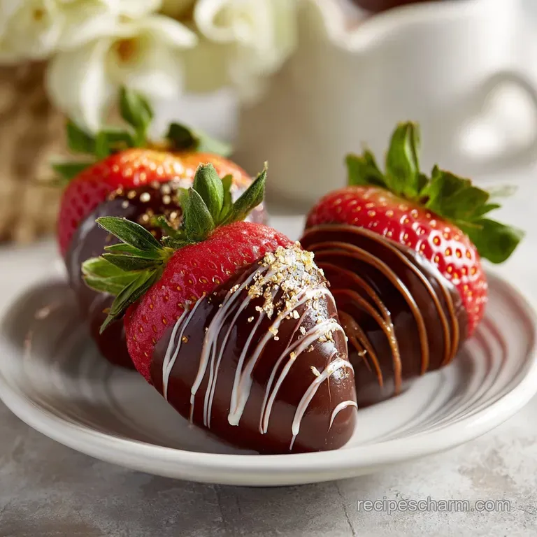 Chocolate Covered Strawberries: Professional Gloss