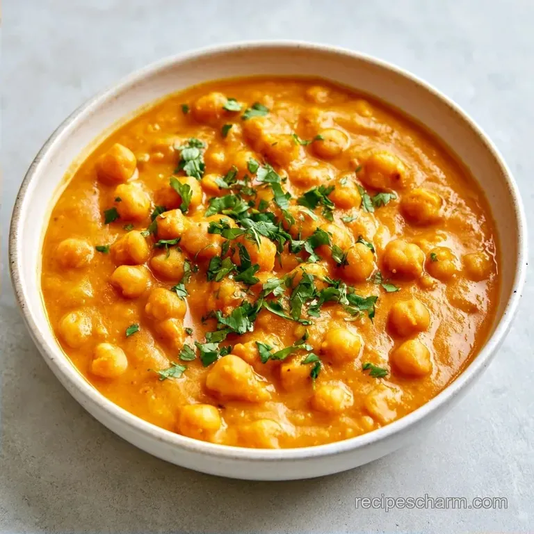 High Protein Chickpea Curry One-Pot