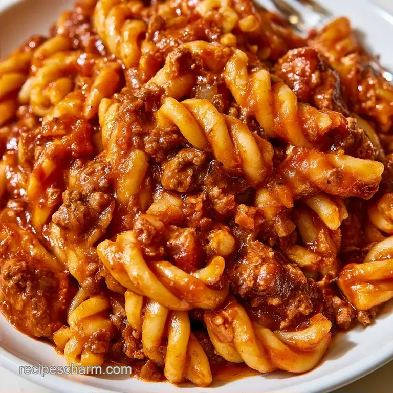 High Protein Ground Beef Pasta in 30 Minutes