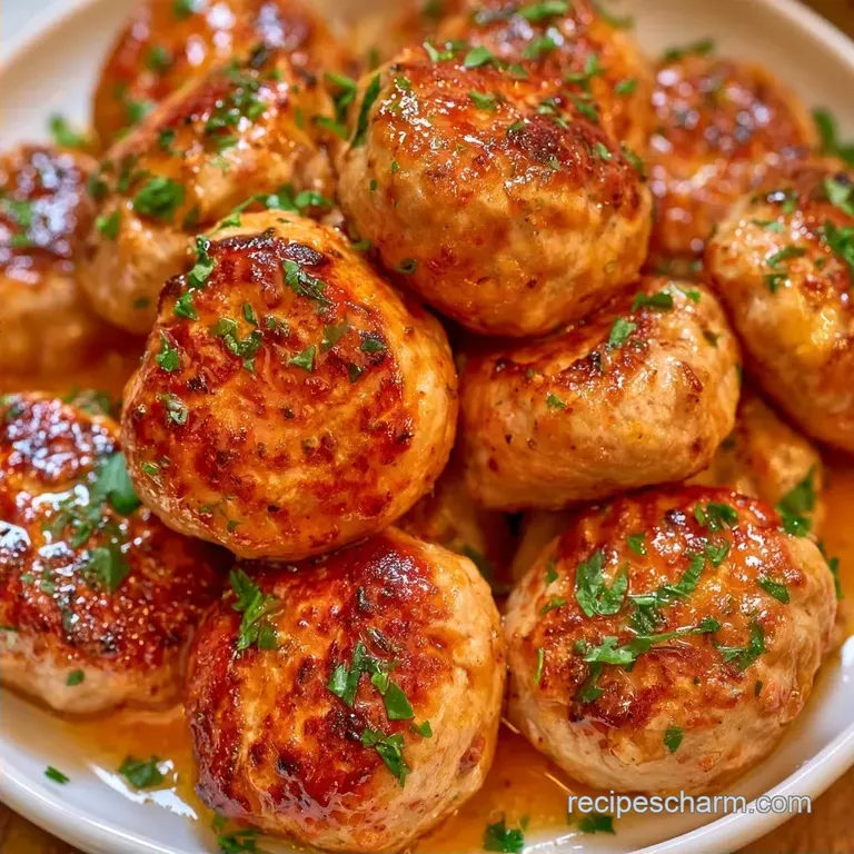 Juicy High Protein Turkey Meatballs
