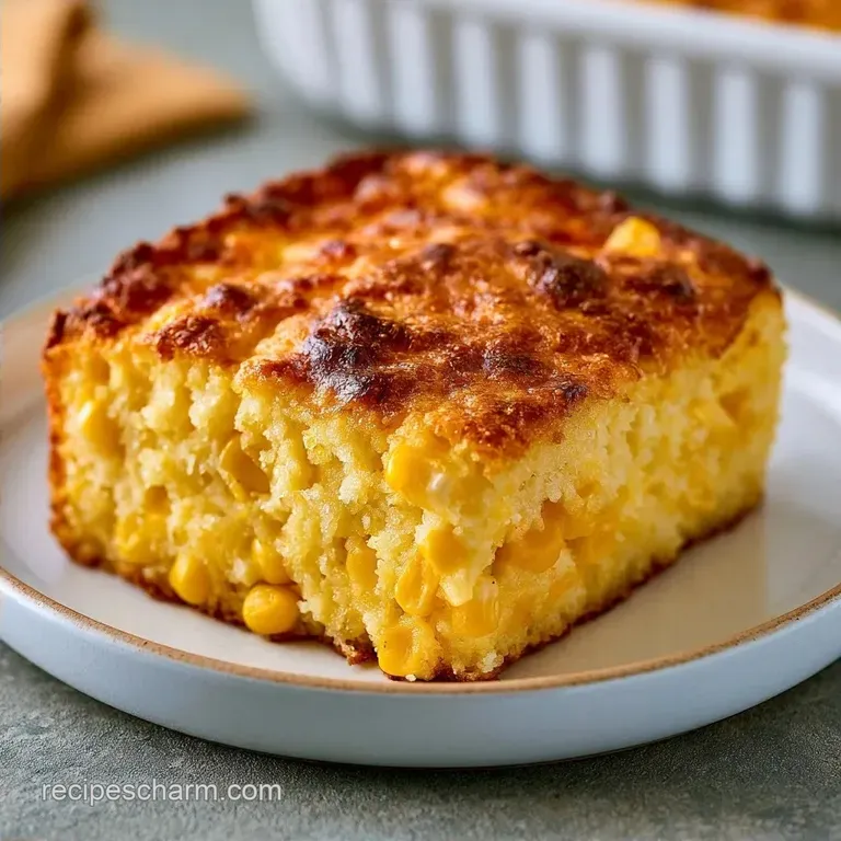 Lighter Jiffy Corn Casserole Recipe