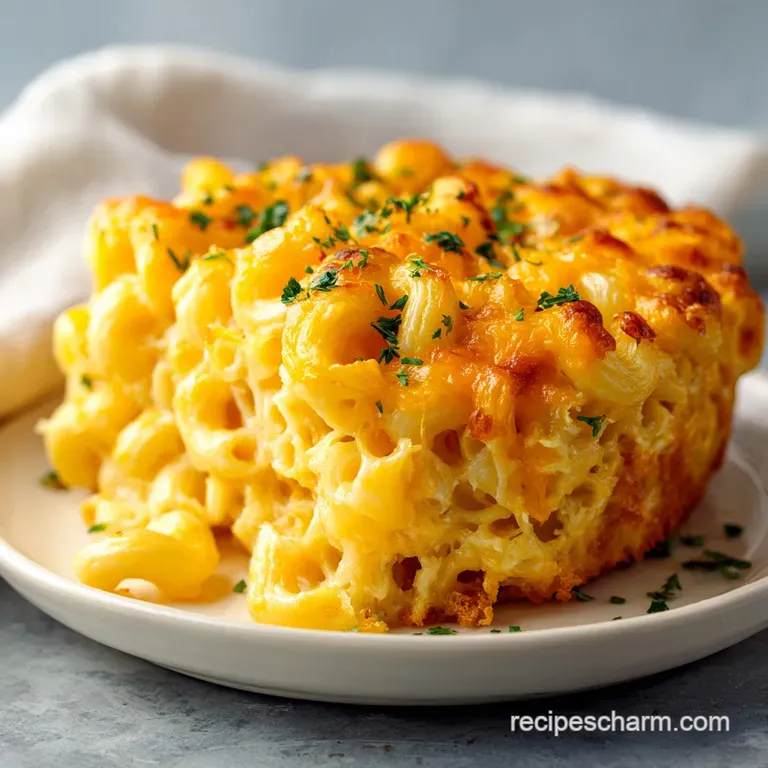 Mac and Cheese Meatloaf Casserole: Hearty Comfort