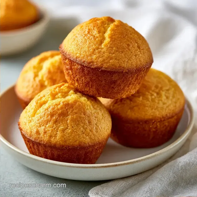 Moist Jiffy Cornbread Muffins
