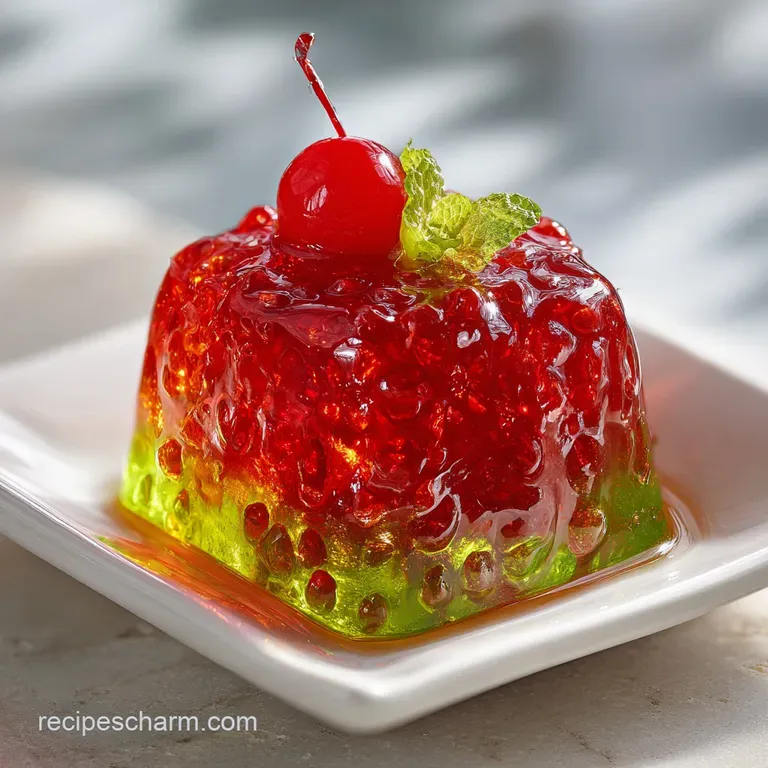 Glow in the Dark Jolly Rancher Candy Apple with Savory Splash