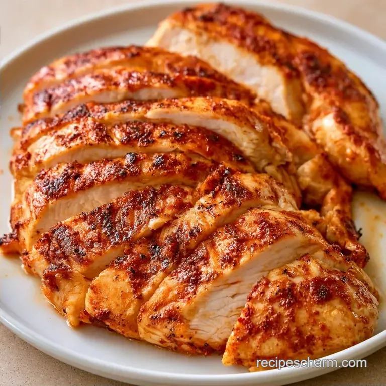 Low Calorie High Protein Chicken Breast