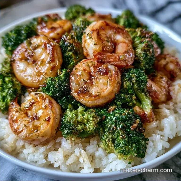 Simple Shrimp Rice Bowl: One-Pan Meal