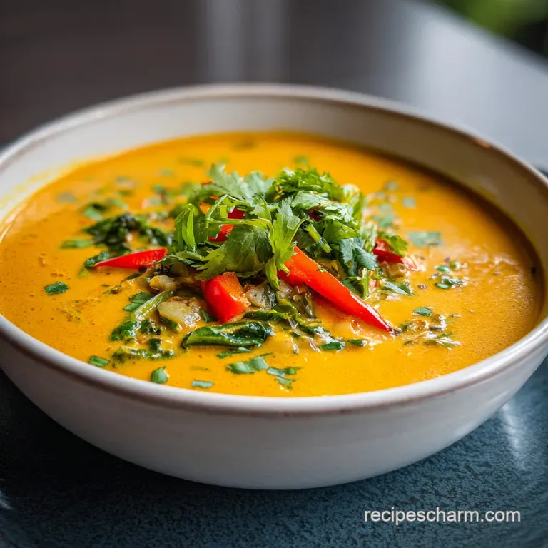 Delicious Thai Coconut Curry Soup Recipe